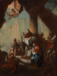 Study for "The Presentation of Christ in the Temple"
