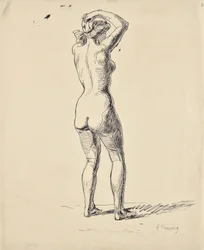 Sketch of a Bather