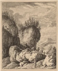 The Road Crossing Mount Praco, from Ricci to Genoa