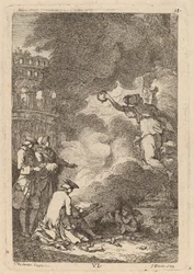 In the Coming to Rome: pl. 6