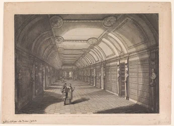 Library of the Abbey of Sainte-Geneviève in Paris