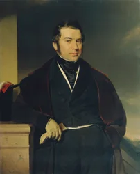 Man with Top Hat and Gloves