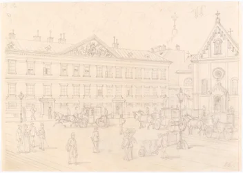 1st, Neuer Markt - Schwarzenberg Palace and Capuchin Church
