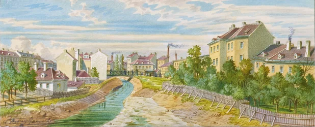 The Magdalene Bridge over the Vienna River
