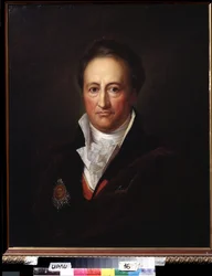 Portrait of the Author J.W. von Goethe