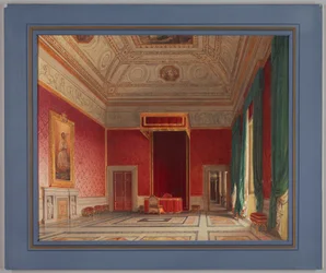 Sala del Thorvaldsen, Rome, 1845