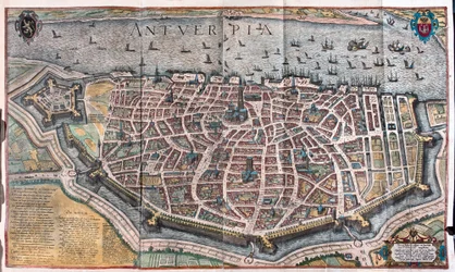 Antwerp, Belgium (engraving)
