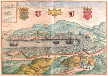Bergen, Norway (engraving)