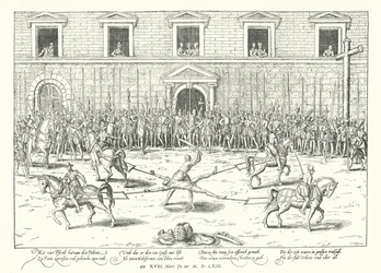 Execution of Jean de Poltrot for the Murder of Francis, Duke of Guise, Paris