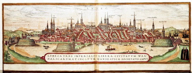 Map of Lubeck