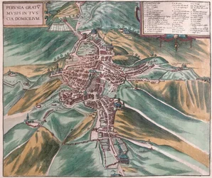 Perugia, Italy (engraving)
