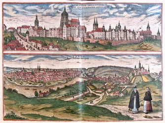 Prague, capital of the Kingdom of Bohemia, Czech Republic