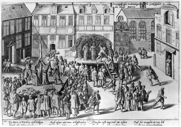 Stake at Bruges during the Government of Fernando Alvarez de Toledo, Duke of Alba