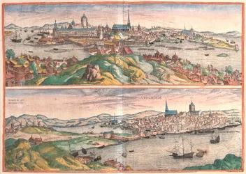 Stockholm, Sweden (engraving)