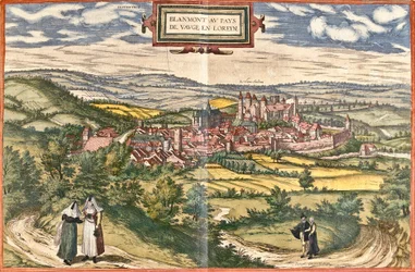 View of Blamont, France