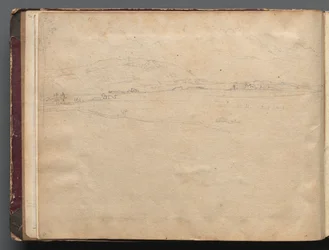 Album with Views of Rome and Surroundings, Landscape Studies, page 03b: Roman Panoramic