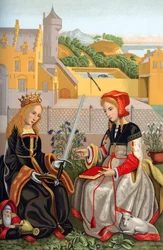 St Catherine and St Agnes