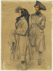 Peasant Couple from the Spreewald