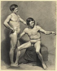 Two Male Nudes