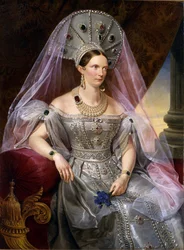 Portrait of Empress Alexandra Fyodorovna