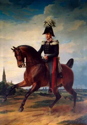 Equestrian Portrait of Frederick William III of Prussia