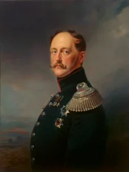 Portrait of Emperor Nicholas I, 1796-1855, 1852