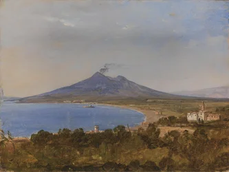 The Gulf of Naples with Vesuvius