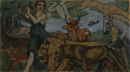 Orpheus among the Animals, Design for a Tapestry