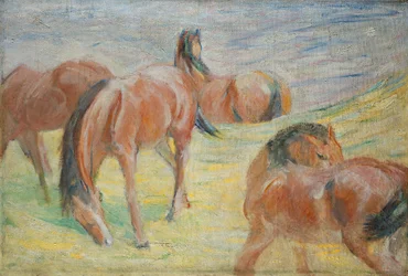 Grazing Horses I