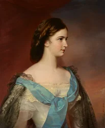 Portrait of Empress Elisabeth of Austria (1837–1898)