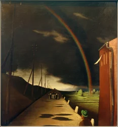 Landscape with Rainbow