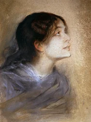 Portrait of Eleonora Duse, Italian Actress