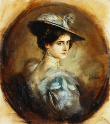 Portrait of a Lady, Head and Shoulders