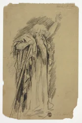 Standing Prophet with Arm Raised