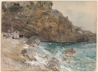 The Beach at Marina Piccola, Capri