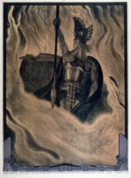 Odin Calling Up the Fire, c.1914