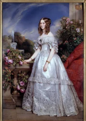 Portrait of the Duchess of Nemours (Victory of Saxe-Coburg-Gotha)