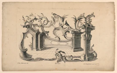 Rocaille Motifs and Dados, from Set No. 120