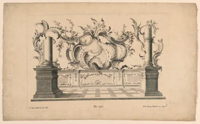 Rocaille Motifs and Dados, from Set No. 120