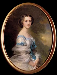 Portrait of Louise Sophie Melanie Renouard de Bussiere, Countess Edmond de Pourtales