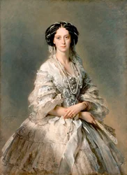 Portrait of Maria Alexandrovna, 1857