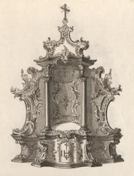 Design for a Tabernacle, Plate 2 from the series 