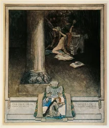 Illustration of Dante Alighieri