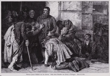 Andreas Hofer Saying Farewell to His Followers Before Being Taken to Mantua for His Execution