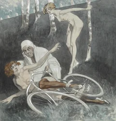 Erotic illustration.