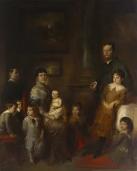 Crown Prince Ludwig of Bavaria with Family
