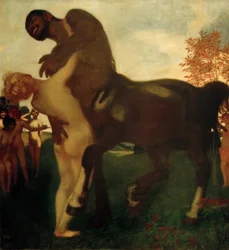 Centaur and Nymph