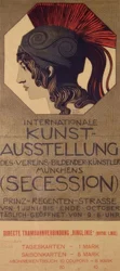 F. von Stuck / Poster for the International Art Exhibition