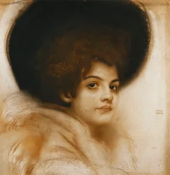 Portrait of a Lady with a Hat