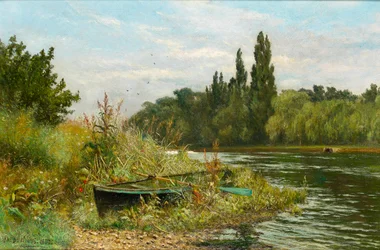 A Quiet Spot on the River Thames